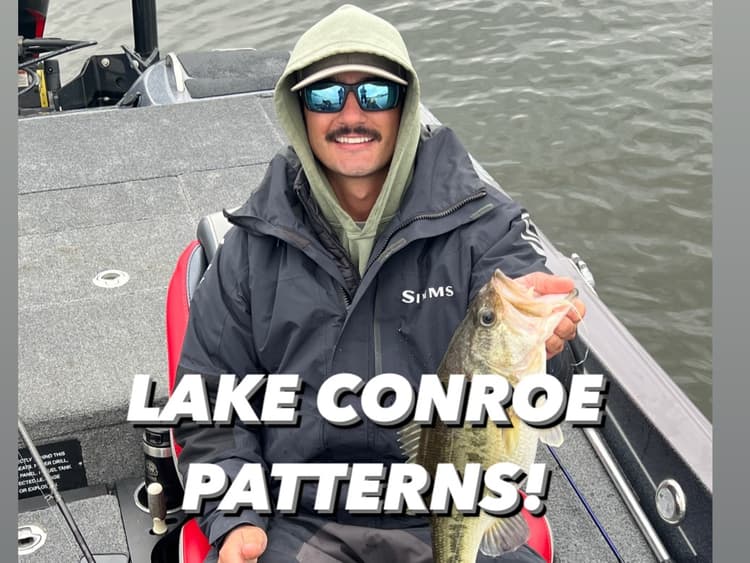 Fishing tips and tactics for Lake Conroe in TX Best place to get